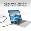 ACT AC7445 USB laidas USB 3.2 Gen 2 (3.1 Gen 2) 5 m USB C 10 Gbit/s 60 W Juodas