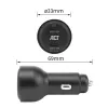 ACT 2 prievadų USB-C greitasis automobilinis įkroviklis 95 W su Power Delivery PPS, Quick Charge ir GaNFast