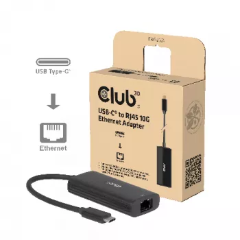 CLUB3D CAC-2531 nešiojamojo kompiuterio dokas / prievadų daugiklis Laidinis USB 3.2 Gen 1 (3.1 Gen 1) Type-C Juoda