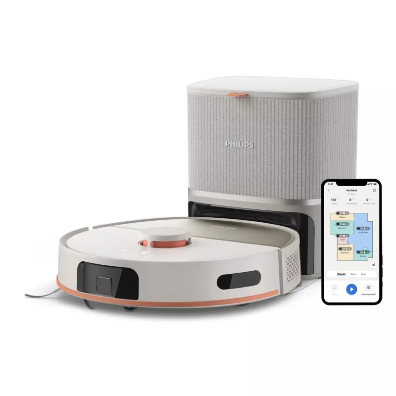 Philips XU5100/20 dulkių siurblys robotas 0,26 l