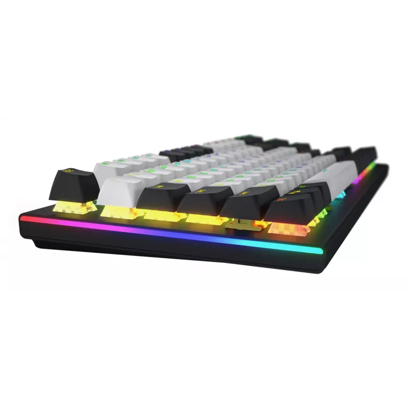 HATOR Gravity TKL klaviatūra Žaidimų USB QWERTY JAV anglų Juoda
