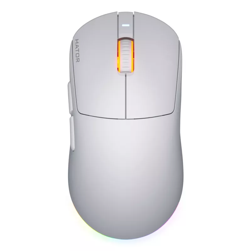 HATOR Quasar 3 Wireless pelė Žaidimų Abiem rankoms tinkama RF belaidė + Bluetooth + USB Type-A Optinė 12000 DPI