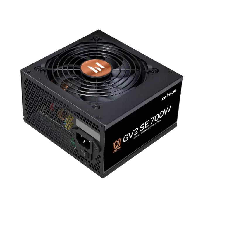 Zalman ZM700-GV2SE maitinimo blokas 700 W 20+4 kontaktų ATX ATX Juoda