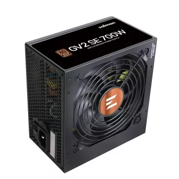 Zalman ZM700-GV2SE maitinimo blokas 700 W 20+4 kontaktų ATX ATX Juoda