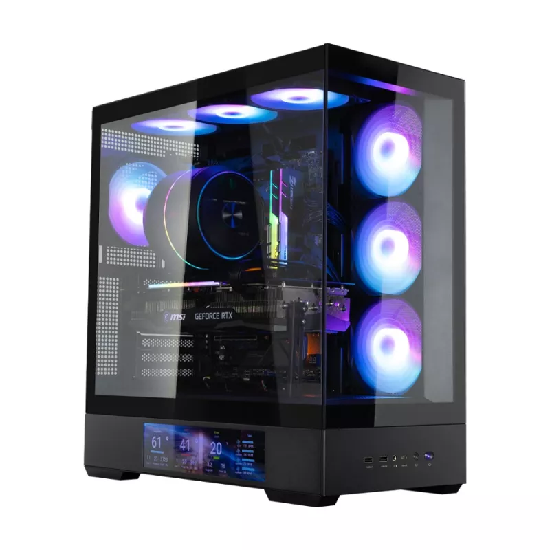 Zalman P40 DS Juoda Midi Tower