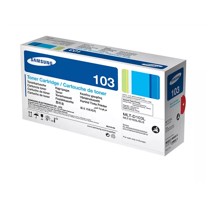 Samsung MLT-D103L tonerio kasetė 1 vnt. Originali Juoda