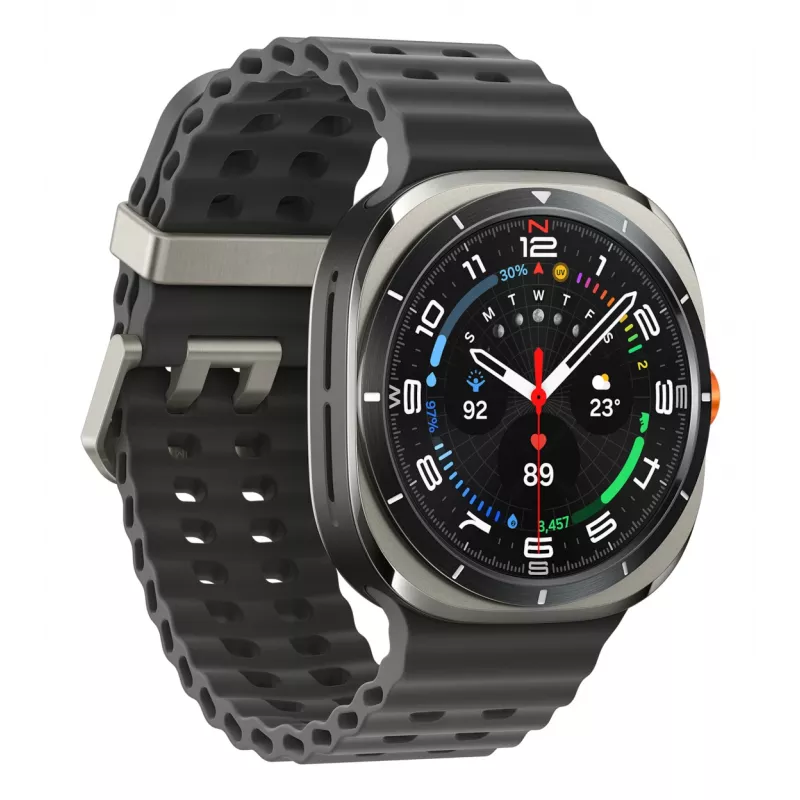 Samsung Galaxy Watch Ultra 3.81 cm (1.5 colio) AMOLED 47 mm Skaitmeninis 480 x 480 pikselių Jutiklinis ekranas 4G Sidabrinis Wi-Fi GPS (palydovinis)