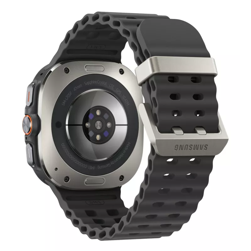 Samsung Galaxy Watch Ultra 3.81 cm (1.5 colio) AMOLED 47 mm Skaitmeninis 480 x 480 pikselių Jutiklinis ekranas 4G Sidabrinis Wi-Fi GPS (palydovinis)