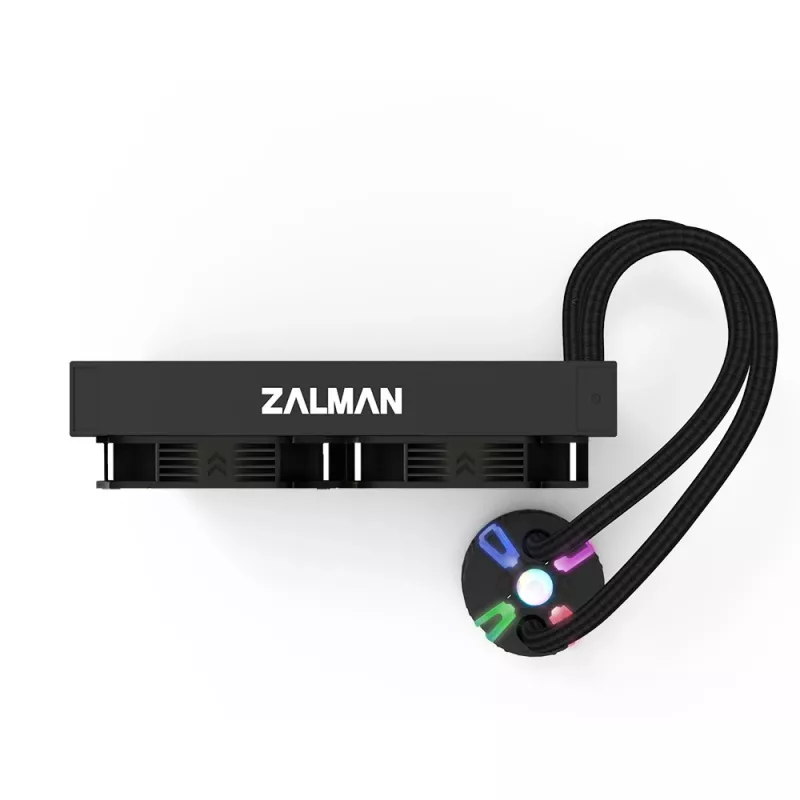 Zalman RESERATOR5 Z24 ARGB Juoda kompiuterio aušinimo sistema Procesorius Viskas viename skysčio aušintuvas 12 cm