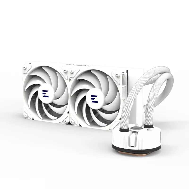 Zalman Reserator5 Z24 ARGB Balta procesoriaus „viskas viename“ skysčio aušintuvas 12 cm