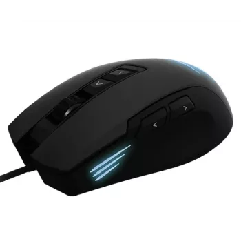 Zalman ZM-GM7 pelė, žaidimams, dešiniarankiams, USB Type-A, mėlynas LED, 12000 DPI