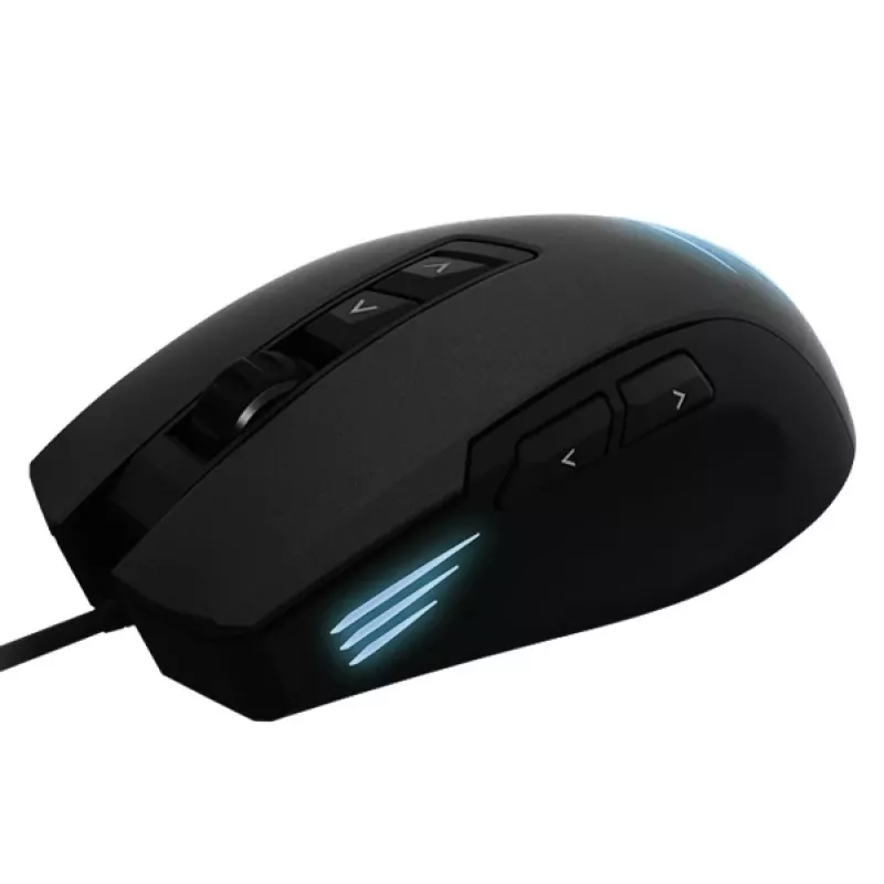 Zalman ZM-GM7 pelė, žaidimams, dešiniarankiams, USB Type-A, mėlynas LED, 12000 DPI