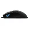 Zalman ZM-GM7 pelė, žaidimams, dešiniarankiams, USB Type-A, mėlynas LED, 12000 DPI