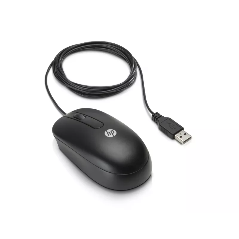 HP 3 mygtukų USB lazerinė pelė, lazerinė, USB A tipo, juoda