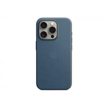 Apple iPhone 15 Pro FineWoven dėklas su MagSafe - Pacific Blue (MT4Q3ZM/A)