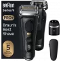 Braun Series 9 Pro+ 9577cc Wet & Dry elektrinė barzdaskutė - Sidabrinė
