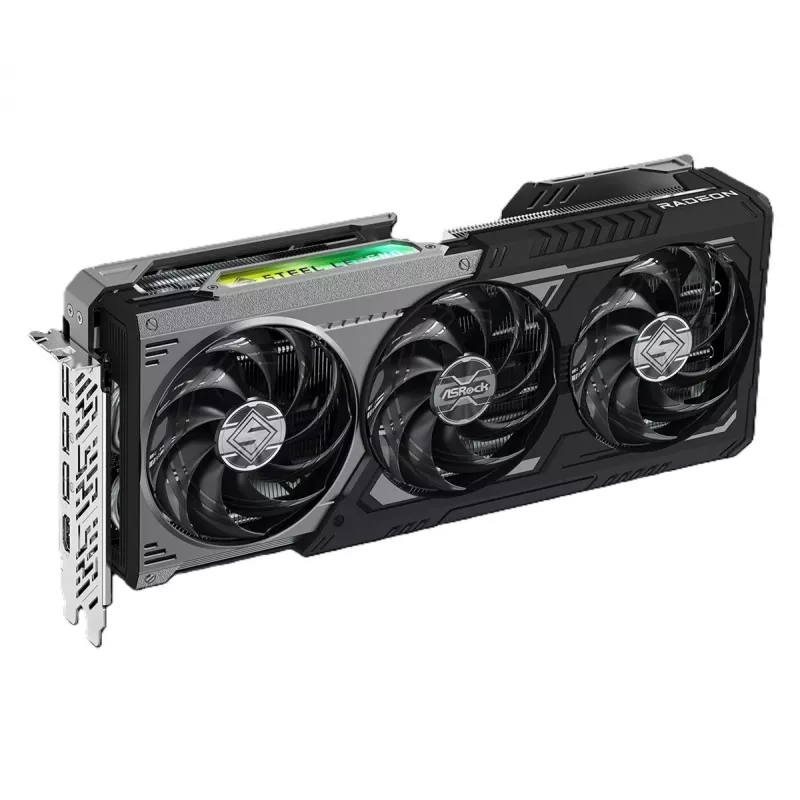 ASRock Radeon RX 9070 GRE Steel Legend Dark 12GB OC vaizdo plokštė