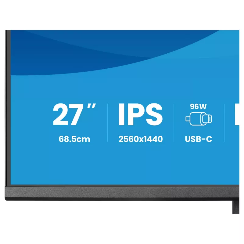 iiyama ProLite XB2797QSNPH-B1 27 inch QHD IPS 75Hz monitorius