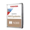 Toshiba N300 16TB 3.5 inch NAS standusis diskas (SATA, 7200 RPM)