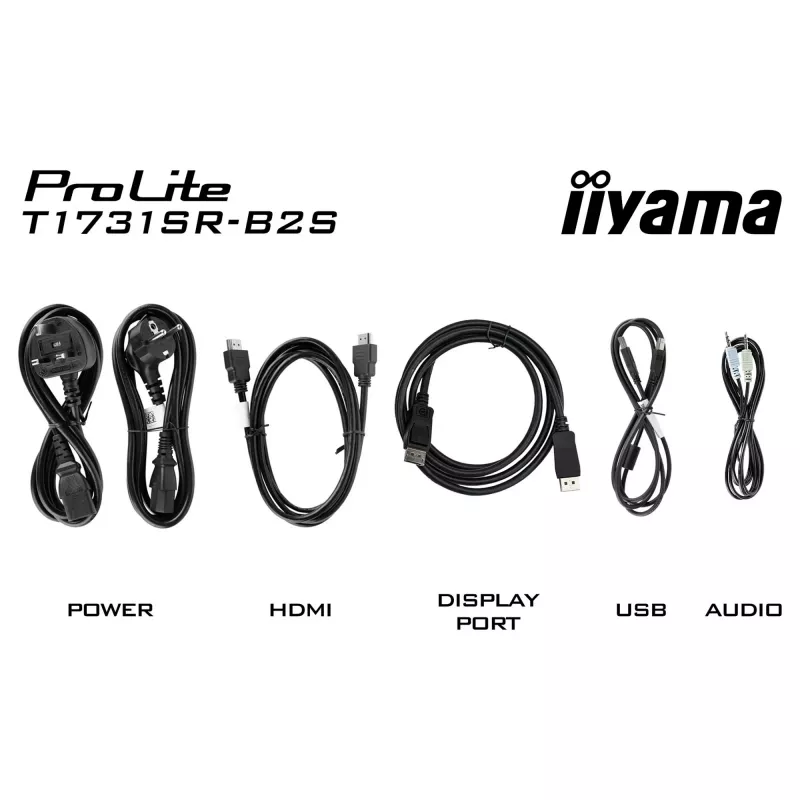 iiyama ProLite T1731SR-B2S 17 inch SXGA jutiklinis monitorius