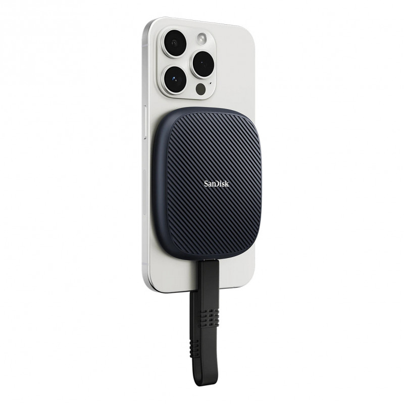 SanDisk Phone SSD 2TB USB-C 1000MB/s IP65 išorinis SSD