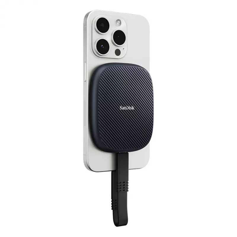 SanDisk Phone SSD 2TB USB-C 1000MB/s IP65 išorinis SSD