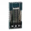 Makita E-15746 SDS-Plus grąžtų ir kaltų rinkinys, 6 dalių