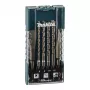 Makita E-15746 SDS-Plus grąžtų ir kaltų rinkinys, 6 dalių