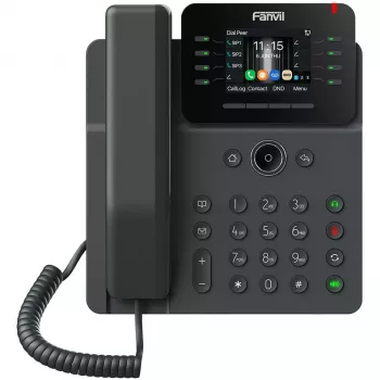 Fanvil V62G Gigabit SIP IP stalinis telefonas (12 linijų, spalvotas ekranas)