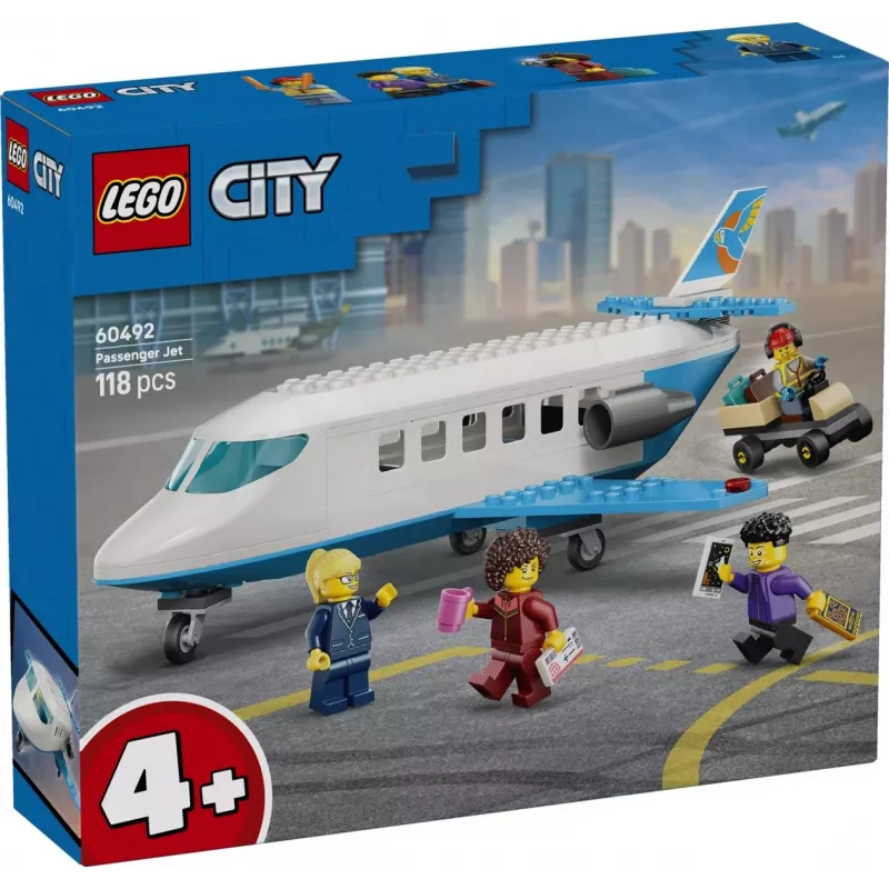 LEGO City 60492 Keleivinis lėktuvas (118 d.)