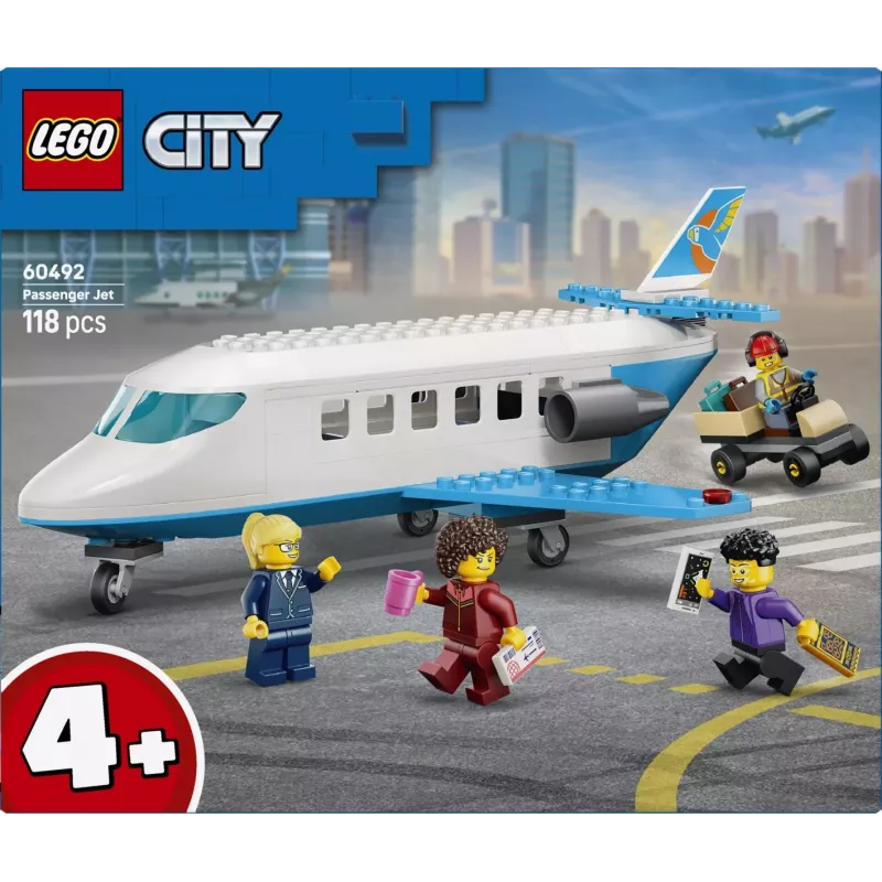 LEGO City 60492 Keleivinis lėktuvas (118 d.)