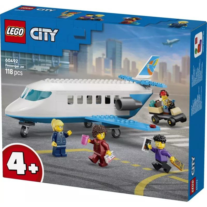 LEGO City 60492 Keleivinis lėktuvas (118 d.)