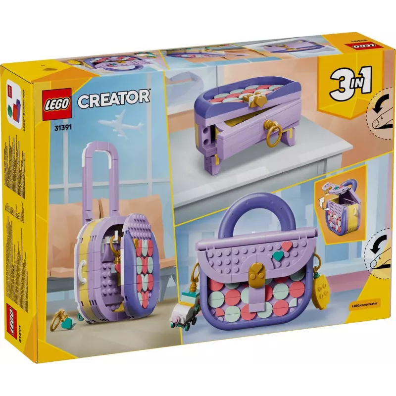 LEGO Creator 3-in-1 31391 Mados krepšys su talpykla (272 d.)