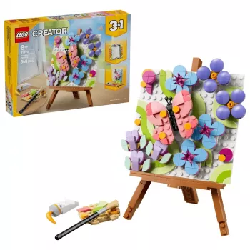 LEGO Creator 3-in-1 31390 Gėlių meno dekoras (348 d.)