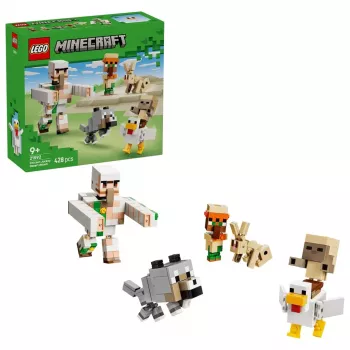 LEGO Minecraft 21592 Vištos jojiko dykumos ataka (428 d.)