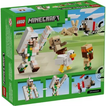 LEGO Minecraft 21592 Vištos jojiko dykumos ataka (428 d.)