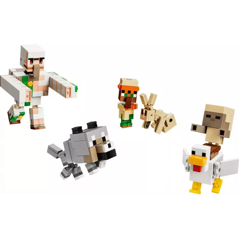 LEGO Minecraft 21592 Vištos jojiko dykumos ataka (428 d.)