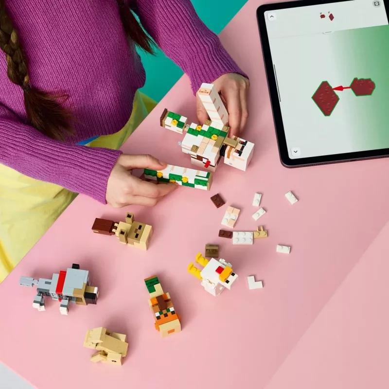 LEGO Minecraft 21592 Vištos jojiko dykumos ataka (428 d.)
