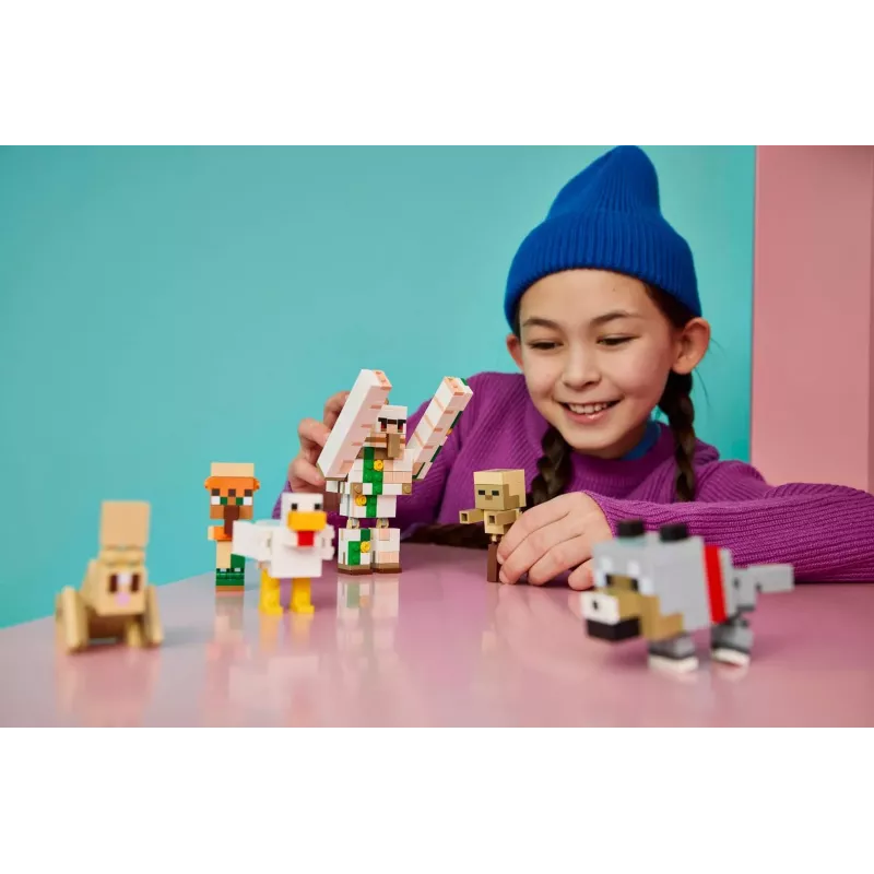 LEGO Minecraft 21592 Vištos jojiko dykumos ataka (428 d.)