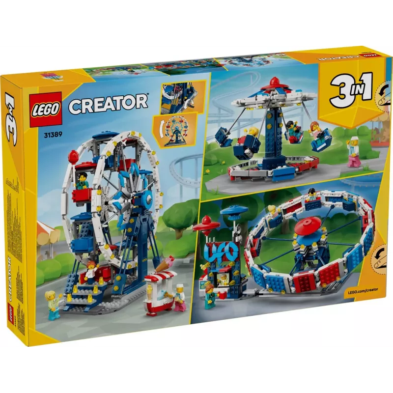 LEGO Creator 3-in-1 31389 Ikoniškas apžvalgos ratas (916 d.)