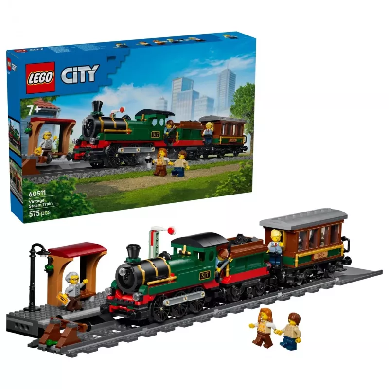 LEGO City 60511 Retro garvežys (575 d.)