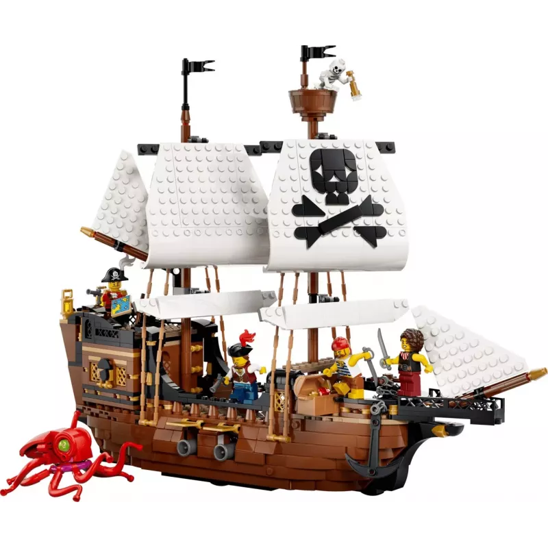 LEGO Creator 3-in-1 31387 Ikoniškas piratų laivas (1074 d.)