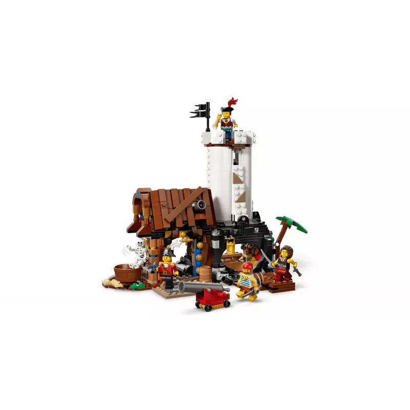 LEGO Creator 3-in-1 31387 Ikoniškas piratų laivas (1074 d.)