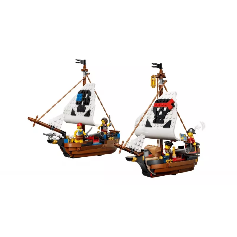 LEGO Creator 3-in-1 31387 Ikoniškas piratų laivas (1074 d.)