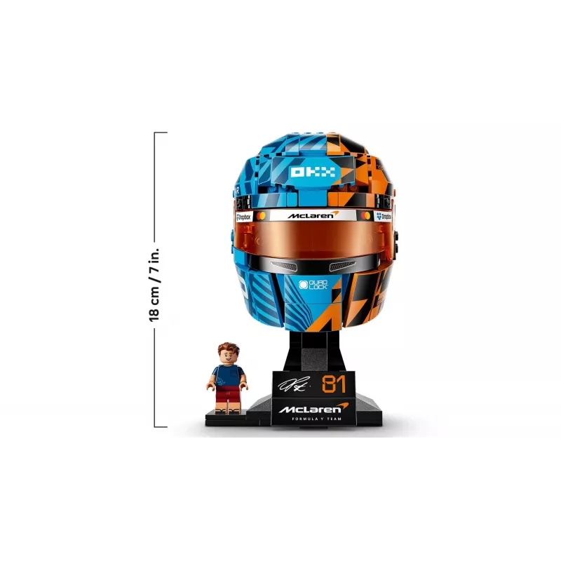 LEGO Editions 43017 McLaren F1 Oscar Piastri šalmas (793 d.)