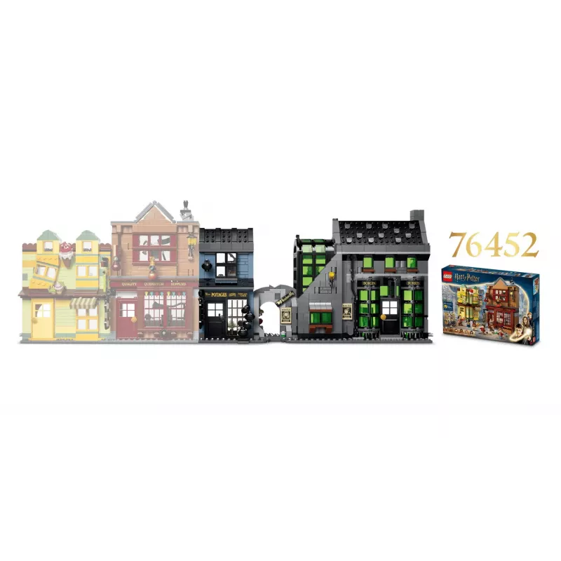 LEGO Harry Potter 76471 Nakturno alėjos burtų parduotuvės (788 d.)