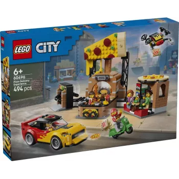 LEGO City 60496 Picos pristatymo patirtis su transportu (494 d.)