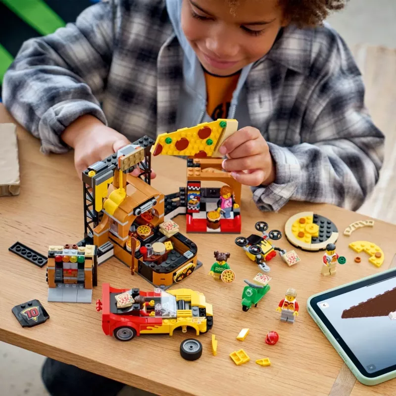 LEGO City 60496 Picos pristatymo patirtis su transportu (494 d.)