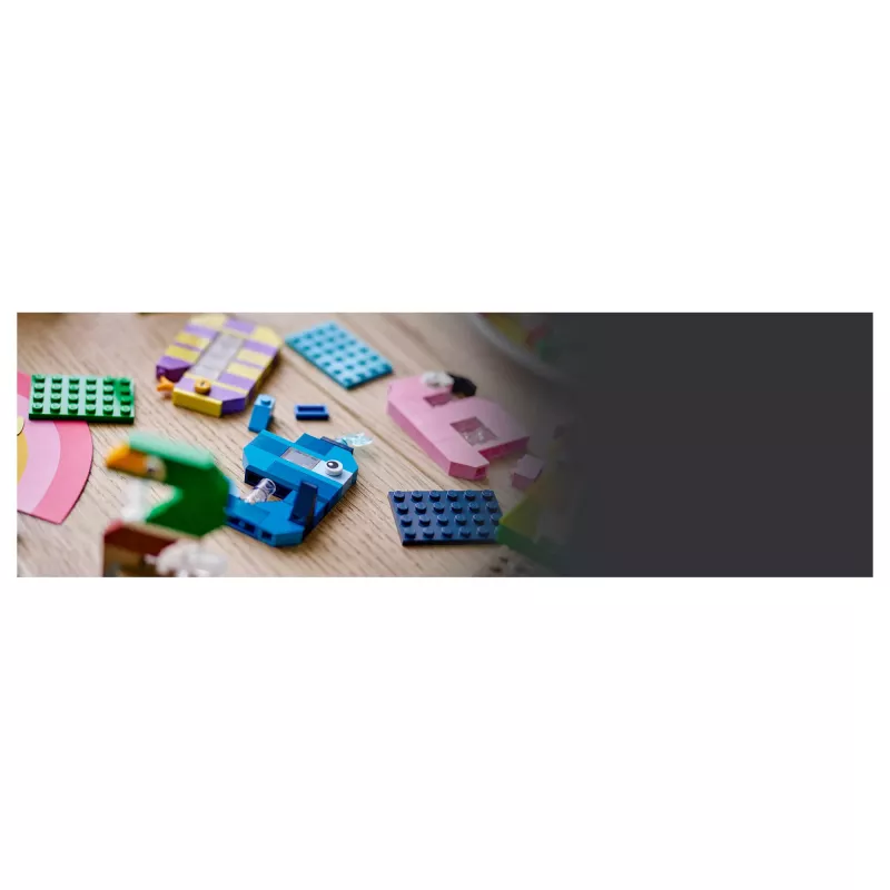 LEGO 40807 Gimtadienio skaičiai - gyvūnų tortų dekoracijos (281 d.)
