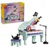 LEGO Creator 3-in-1 31392 Muzikinis pianinas su kate (485 d.)